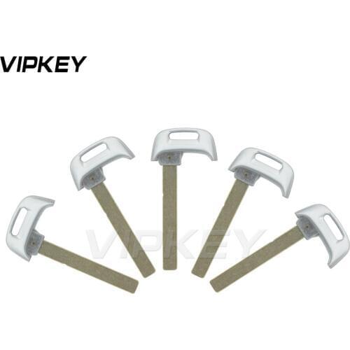 REMOTEKEY 5pcs for Audi A8L 2018 Smart Emergency Car Key Blade