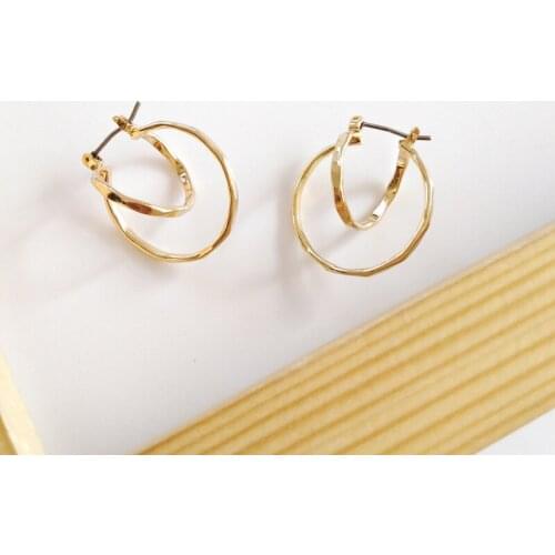 European and American personality exaggerated geometry metal earrings irregular shape women earrings jewelry gifts for girl