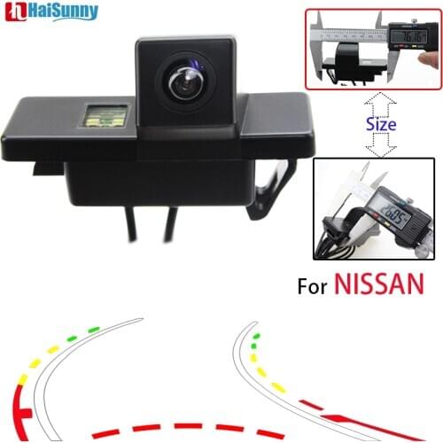 HaiSunny For Nissan Qashqai X-Trail Geniss Pathfinder Dualis Juke Sunny (2011) Car Rear View Camera With Dynamic Track
