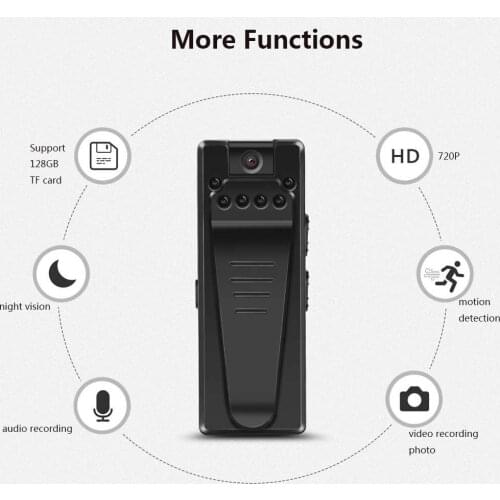 A7 Mini Camcorders Full HD Camera Night Vision Motion Detection Small Body Camcorder DV DVR Audio Secret Professional Micro Cam