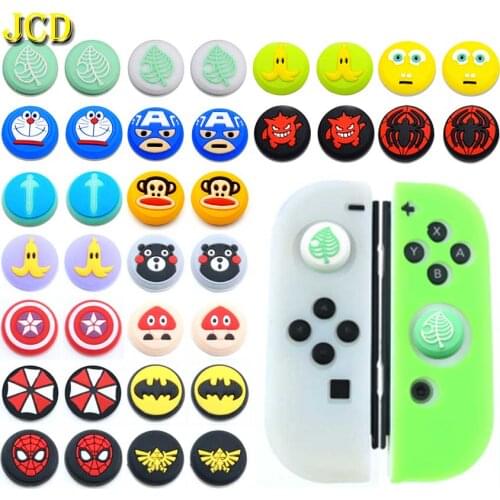 JCD 2PCS For Joy Con Joystick Thumb Grip Cover Case Analog Stick Caps for Nintend Switch Lite NS Joy-Con Controller Joystick Cap