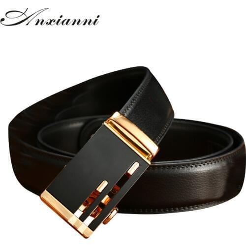 Hot selling Mens Business Alloy Automatic Buckle Unique Belt Buckles for 3.5cm Ratchet Men belt