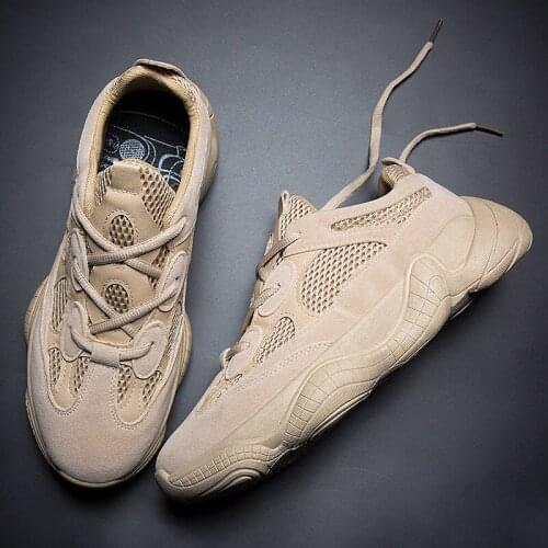 Mens Sneakers Breathable Mesh Korean Shoes Fashion Old Shoes Black White Vulcanize Shoes Mens Sneakers Flat