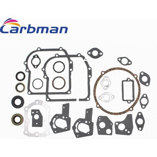 Carbman One Set Complete Gasket Kit For Briggs & Stratton 495602 397144 297275 Gasket Kit Engine Set