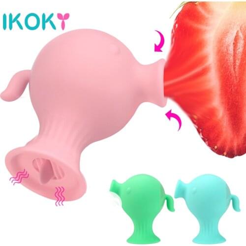 Sexy Pea Tongue Licking Sucking Vibrators For Women Nipple Sucker Clitoris Stimulator Sex Toys Female Masturbation Erotic Goods