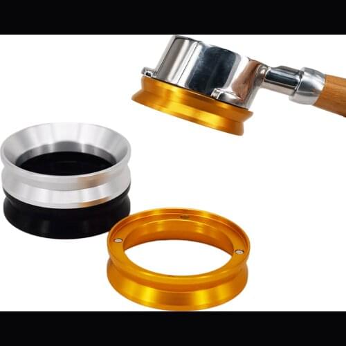 Stainless Steel Espresso Coffee Tamper Breville Delonghi Krups Aluminum IDR Intelligent Dosing Ring Profilter Tool 51/54/58MM