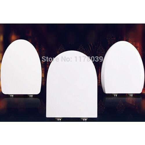 U V TYPE thickened PP toilet seat lid,Universal Slow-Close toilet seats cover,toilet seat easy Disassembly and clean,J18013