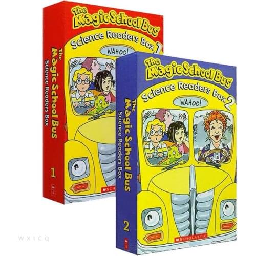 The Magic School Bus Science Readers Kids Coloring Reading Story Books for Children Book Set Educational Toys New Hot