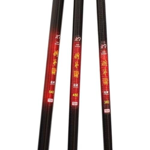 Threaded Fiberglass Hard-tuned Fishing Rod Stream Rod Fishing Gear Fishing Gear Hand Rod Supply Fishing Gear