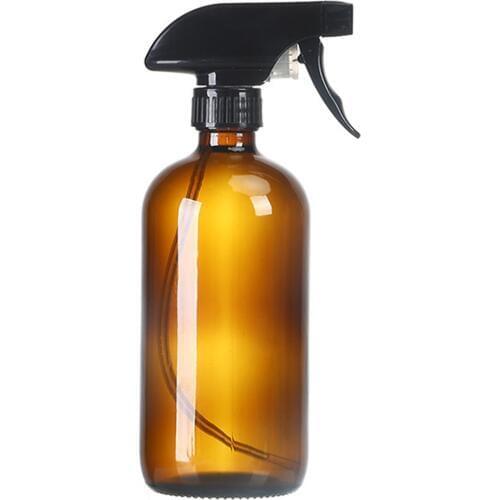 Glass Spray Soap Liquid Medicine Essential Oil Bottle Container with Stopper Lotion Dispenser Bottle Rotates