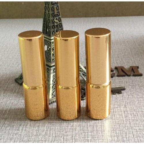 10ml golden empty glass small lotion bottles with pump travel lotion containers refillable cosmetics bottles makeup storage