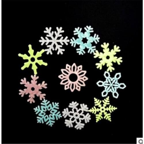 10 PCS Cartoon Luminous Switch Wall Sticker Fairy Star Glow In The Dark Wall Stickers Home Decor Kids Room Decoration Decal