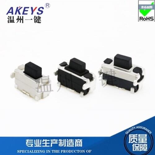 10PCS TS-A003 2*4*3.5 SMD/SMT Double All-inclusive Side Press Momentary Push Button Switch TS18DC