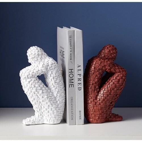 Abstract Figure Mosaic Thinker Epoxy Candle Silicone Mold for DIY Handmade Aromatherapy Candle Ornaments Handicrafts Soap Mould