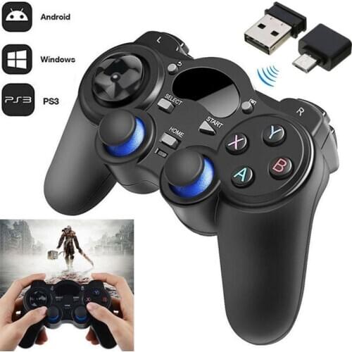 2.4G Wireless Gamepads For PS3 Windows Android Full Function Controller For Mobile Phone Joysticks Gamer Controller