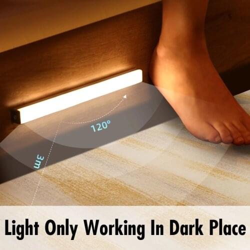 Motion Sensor Light Wireless LED Night Lights Bedroom Decor Light Detector Wall Decorative Lamp Staircase Closet Room Aisle Ligh