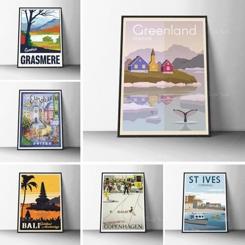 Bali Travel Poster - Minimalist Art Print