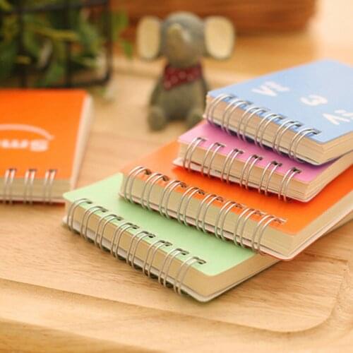 Pocket Coil Creative Gift Stationey Language Study Vocabulary Word Notepad Small Work Blank Notebook Notebook