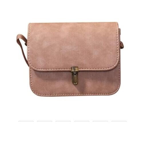 Fashion Handbag Retro Shoulder Bags Mobile Phone Packet Leather Handbag Women Small Square Bag Ladies Car Line