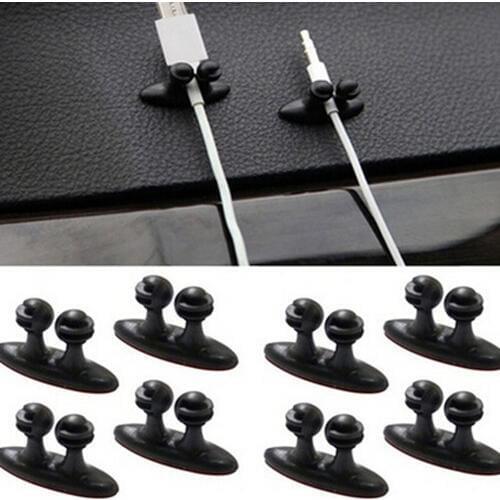 8pc Car Wire Clip Auto Stickers for Volkswagen VW Polo Golf 6 7 JETTA PASSAT B5 B6 B7 B8 MK4 MK5 MK6 Tiguan Beetle Car Styling