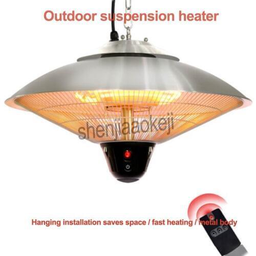 Stainless Steel Outdoor suspension heater Commercial Umbrella-shape Heater Hanging Restaurant Cafe Hotel Office Electric Heater