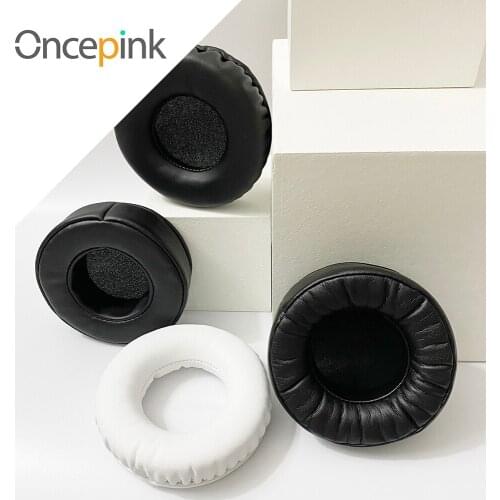 Oncepink Replacement EarPads For Bluedio H+ Headphone Ear Cushion Cover Repair Parts Earphones Accessories