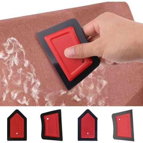 Portable Pet Hair Remover Device ofa Details Scraper Silicone Lint Brush Remover Cat Dog Fur Hair Dust Removal Brush