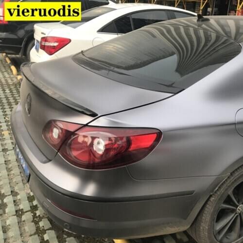For 2009-2016 Volkswagen CC Spoiler High Quality ABS Material Car Rear Wing Primer Color Rear Spoiler For Modification spoiler