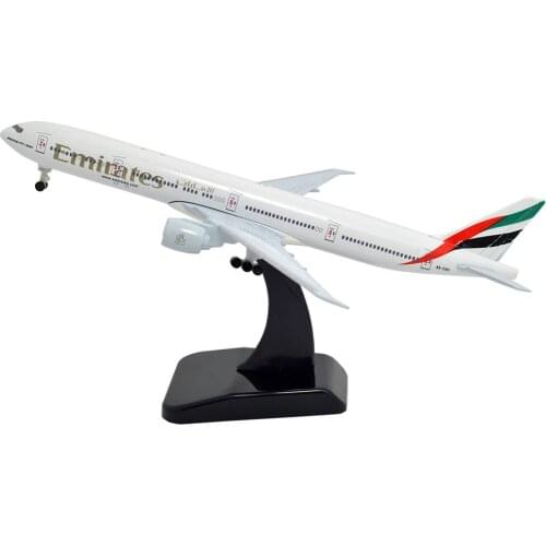 TANG DYNASTY(TM)1:400 Standard Edition Boeing B777 Emirates Airlines Metal Airplane Model Plane Toy Plane Model