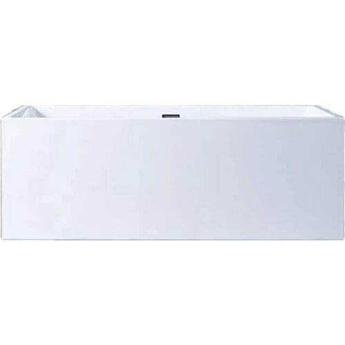 TW Travell bathtub home thickened skirt independent acrylic rectangular adult bathtub 1.2-1.7m