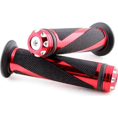 7/8Inch 22MM Universal Motorcycle Handle Handlebar Hand Bar Grip for Kawasaki Honda Yamaha Suzuki Benelli Ducati