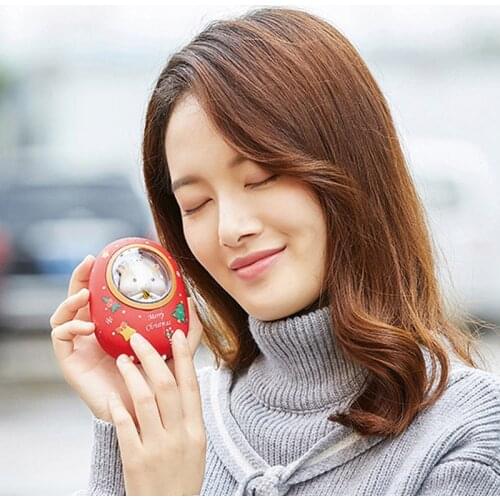 USB Hand Warmer Reusable 5000mAh Power Bank Portable Hot Pocket Warmer Cute Anime Toys Doll Gift For Girlfriend
