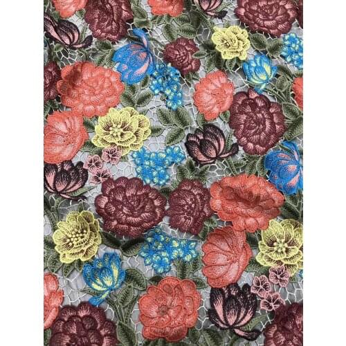 High Quality cord lace fabric french Tulle Lace Net Fabric L-59289 for Nigerian dress