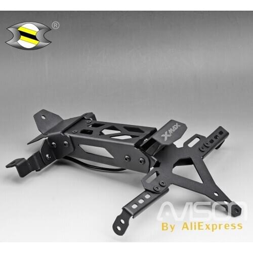 XMAX300 License Plate Holder Motorcycle Tail Tidy Fender Eliminator LED Registration For X MAX X-MAX 300 250 2016 - 2018