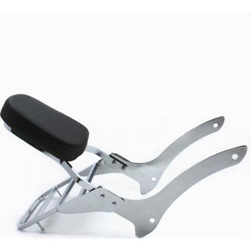 Vstar XVS1100 Rear Luggage Rack Support Saddlebag Holder Cargo Shelf Bracket w/ Backrest Sissy Bar for Yamaha V-Star XVS 1100