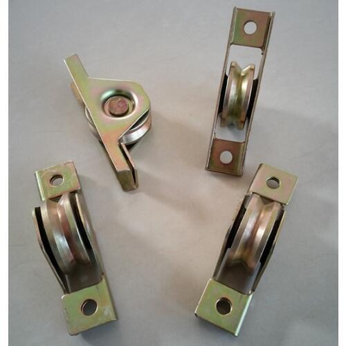 2 inch sliding gate roller groove V with inside support,wheel diameter 48mm,thickness 18mm