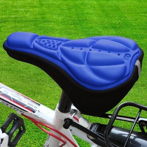 3D Silicone Gel Pad Bike Bicycle Saddle Covers Soft Thick Cycling Seat Cushion Thickened mountain bike saddle seat Extra comfort