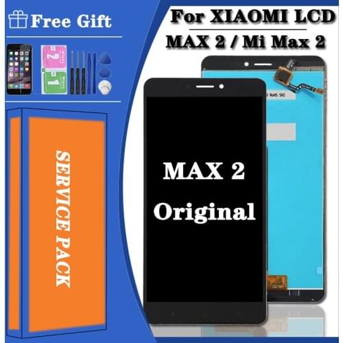 6.44" Original mi max2 Screen For Xiaomi MI MAX 2 LCD With Frame Display Screen For Xiaomi MI MAX2 LCD With Frame Screen Display