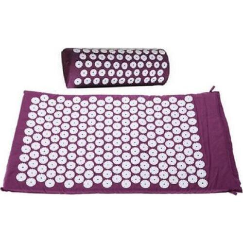 Acupuncture massager massage cushion pad pain relief pressure peak yoga mat pillow Body massager