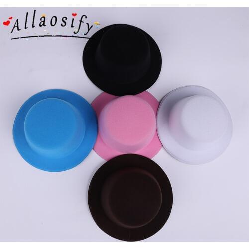 Allaosify 5 Styles Doll Hat Headwear Accessories For 1/3 1/4 1/6 1/8 1/12 Doll Gift New 2018 Toys for Girls