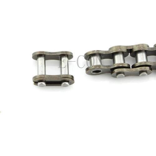 1Pcs 0.5 meter 04C Chain 6.35mm Pitch with Chain Connector for metal 1/2” 04C sprocket