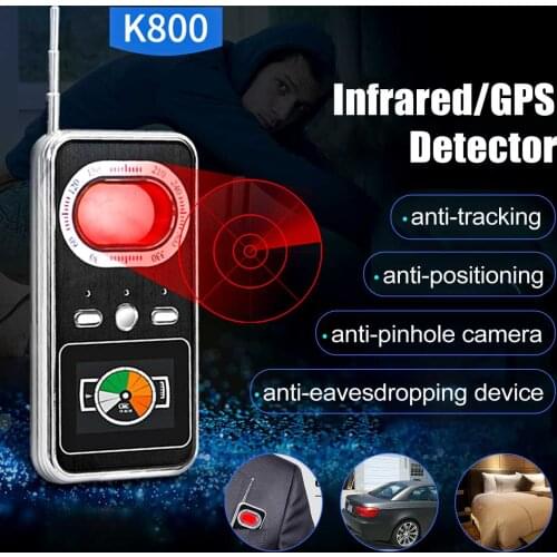 RF Signal Finder Anti Candid Camera Detector Spy Hidden Cam Audio Bug GPS Tracker GSM Wireless Device Scanner
