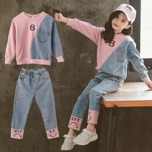 Children Clothing 2020 Autumn Winter Toddler Girls Clothes Costume Outfit Suit Kids Clothes Tracksuit For Girls Clothing Sets