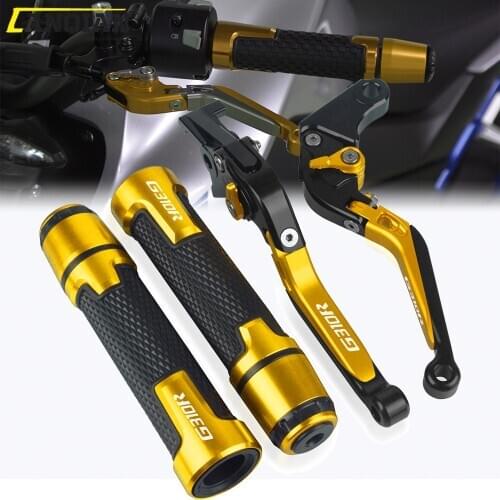For BMW G310R 2017 2018 Motorcycle Accessories CNC Aluminum Brake Clutch Levers Handlebar Hand Grips ends G 310 G310 R