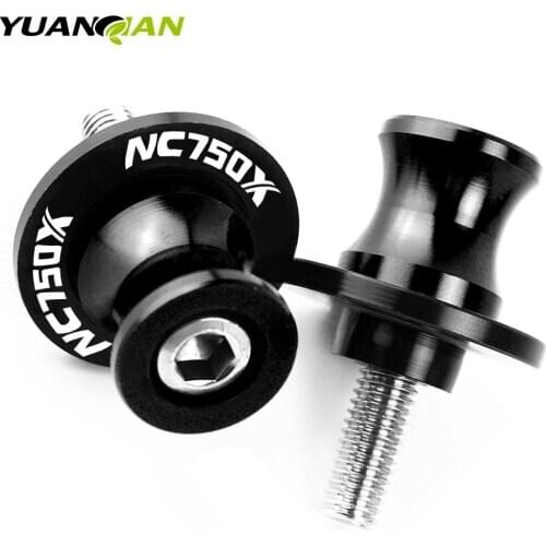 For HONDA NC750 NC750 X/S NC 750S NC 750X NC750X NC750S 2014-2020 Motorcycle Accessories CNC Swingarm Spool Slider Stand Screws