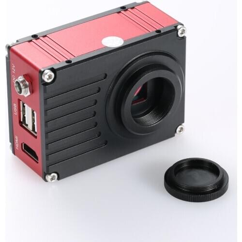 Full HD SONY IMX385 Sensor 1080P 2K Precision Measurement Electronic Video Microscope Camera HDMI Magnifier for Welding Repair