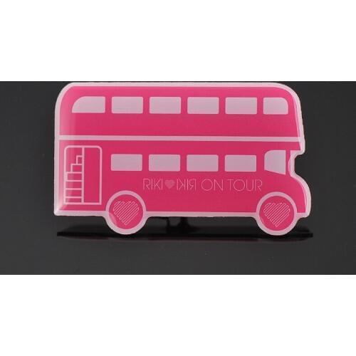 Customized metal badge Lithographic color printing Epoxy Memorial Badges