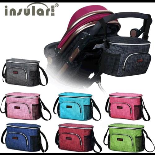 Multi-Functional Mummy Bag Waterproof Liner Insulated Stroller with Mummy Bag Stroller Pannier Bag Stroller Bag