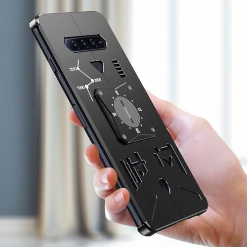 Original Metal Luxury New Thor Heavy Duty Armor Metal Aluminum Phone Case For Xiaomi Black Shark 4 Pro Cases Cover