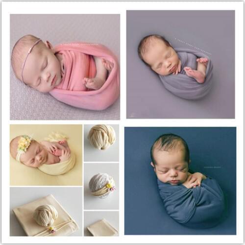 Newborn photography props infantile soft cloth nap blanket newborn baby Bean bag colorful blanket
